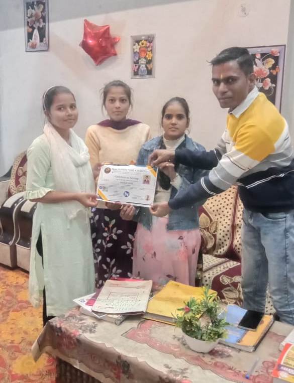 Beautician Certificate Distribution